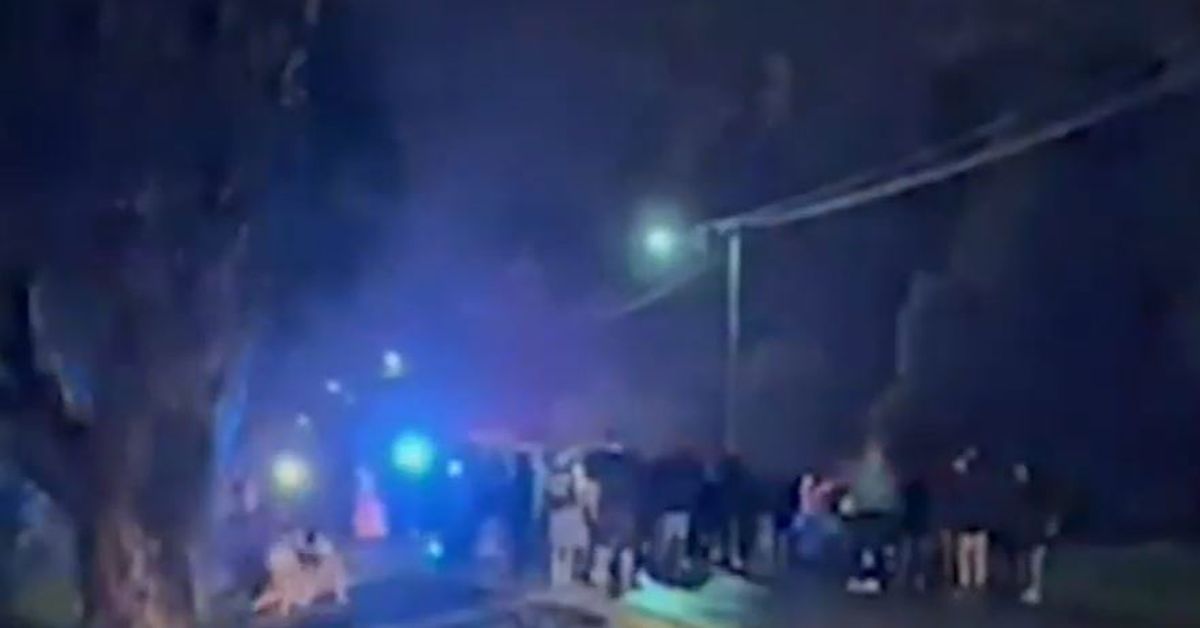 Halloween house-party explodes into chaos in Perth