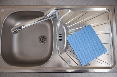 Clean sink drains