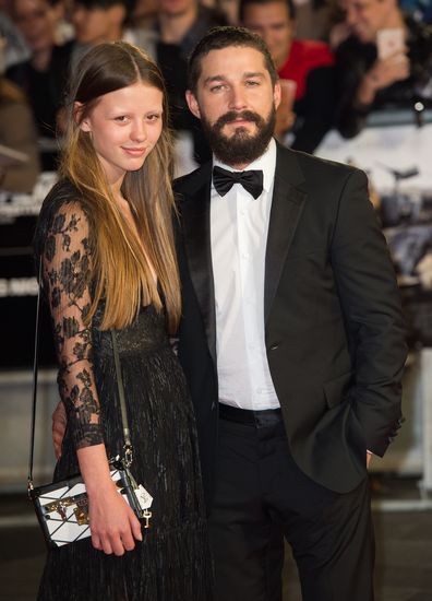 Shia LaBeouf and Mia Goth 