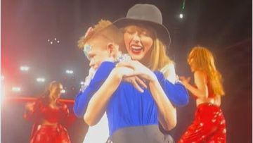 Nine-year-old's dance moves win Taylor's attention