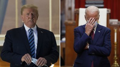 Donald Trump and Joe Biden