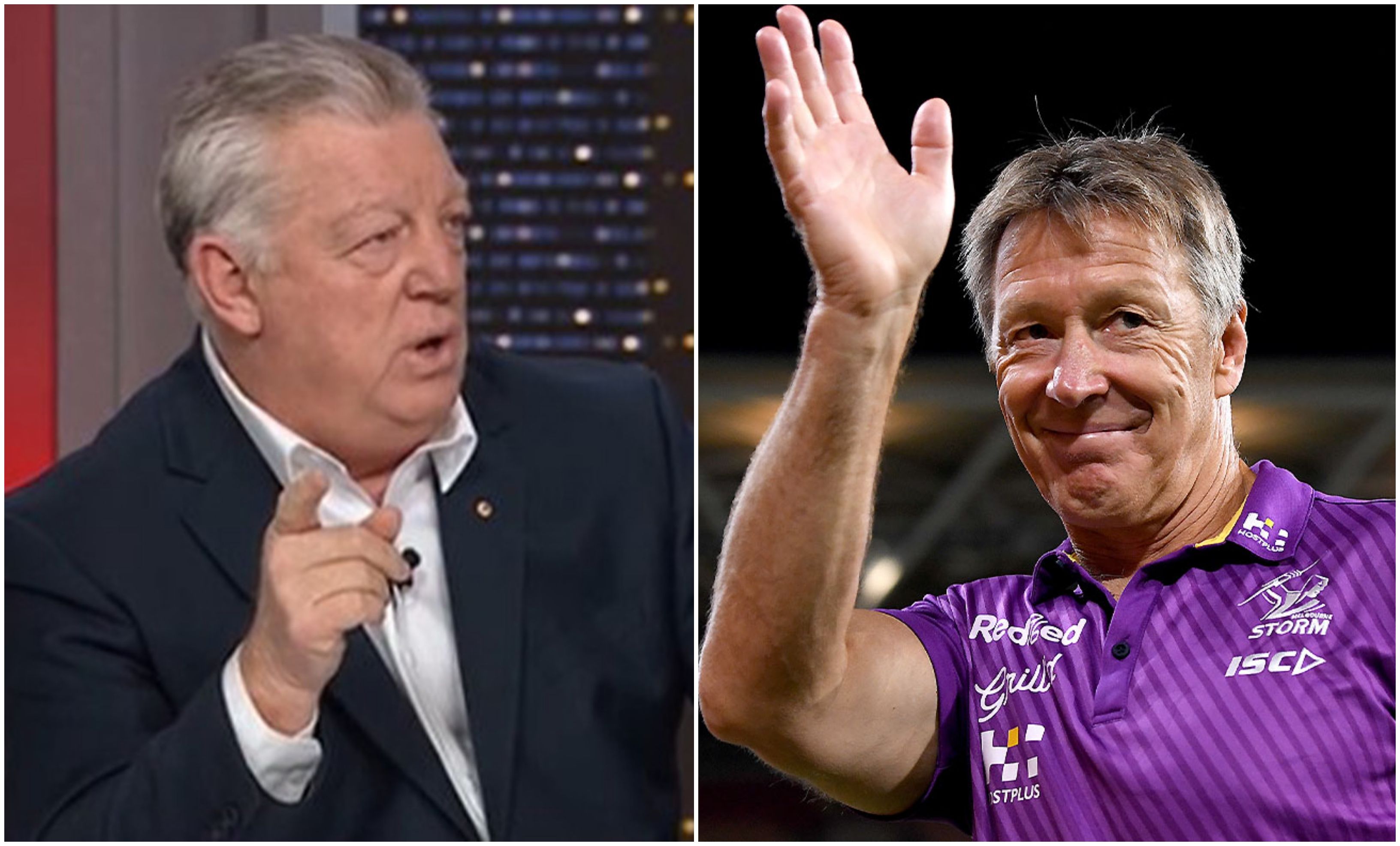 Phil Gould and Craig Bellamy.