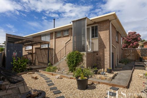 Tasmania's Mornington recorded the shortest days on market for house sales in the country. This three-bedroom house from 4 Bilinga St in the same suburb is on sale for offers over $350,000. (Domain)