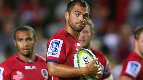 Karmichael Hunt signed with the Queensland Reds after a high-profile stint with AFL club the Gold Coast Suns. (AAP)