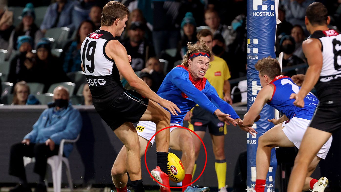 Insipid Port Adelaide performance summed up perfectly by staggering butchered goal 