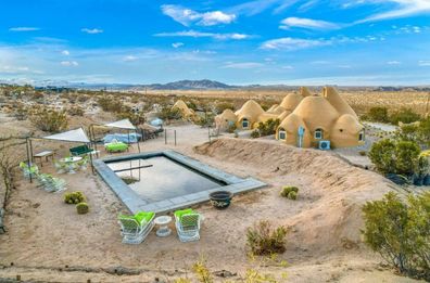 extraterrestrial dome house for sale californian desert domain