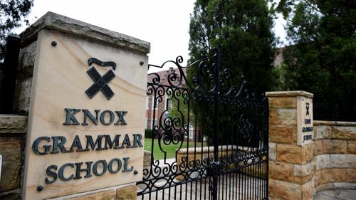 Knox Grammar School. (AAP)