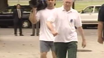 John Howard on his famous morning walk on September 11, 2001.
