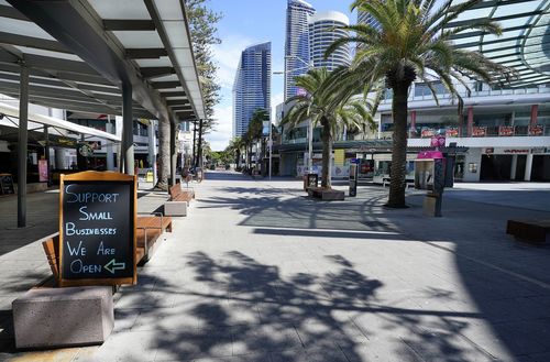 Coronavirus Queensland Surfers Paradise