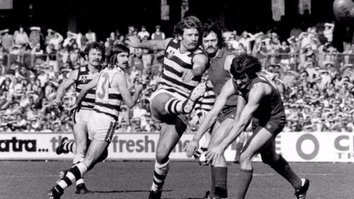 Newman garnered two Best and Fairest awards during his AFL career with Geelong. (via Geelong Advertiser)