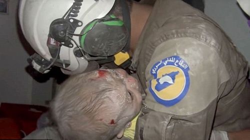 Barrel bombs hit largest hospital in rebel-held Aleppo: NGO