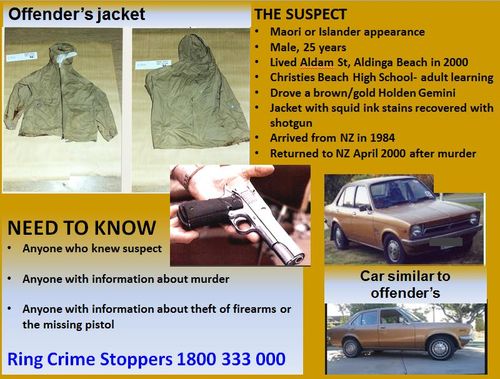 Police have asked anybody with information about the above to come forward. (SA Police)