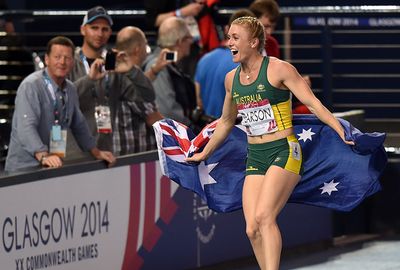 Sally Pearson. Retained her hurdles Commonwealth Games gold medal.