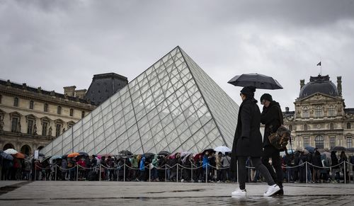 The Louvre museum in Paris is looking to buy the book back. (AAP)