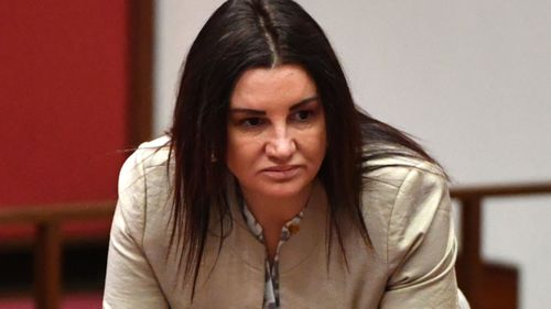 Senator Jacqui Lambie is awaiting urgent advice from the British Home Office regarding her potential dual citizenship