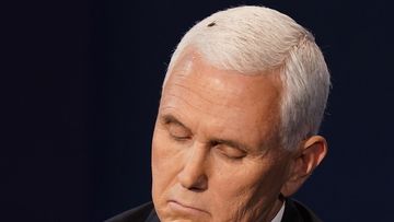 Vice President Mike Pence during the debate.