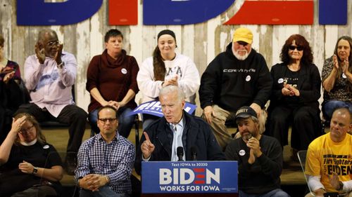 Former Vice President Joe Biden is the current frontrunner, but his momentum has stalled.