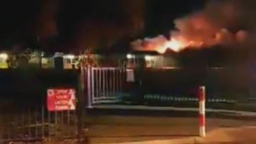 Police are investigating after part of a school in Adelaide&#x27;s north was burned down overnight, leaving teachers &quot;devastated.&quot;John Hartley School in Smithfield Plains said eight classrooms which house more than 180 students were &quot;completely destroyed&quot; in the fire, with some children left with nowhere to go after the Easter holidays.
