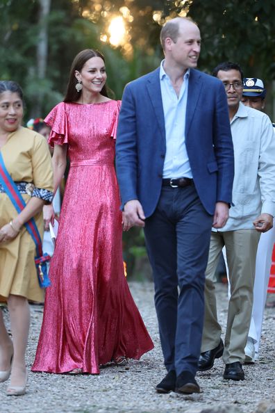 Duchess Kate turns heads in £2,300 Gucci dress as she visit the