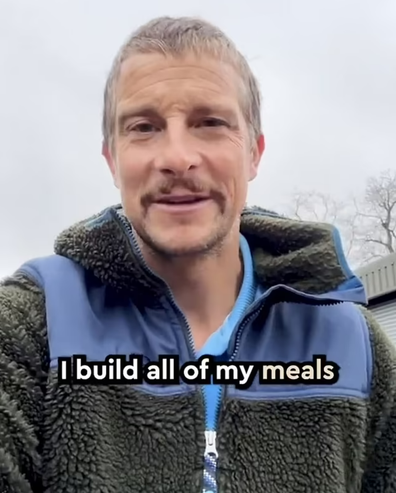 Bear Grylls has shared the diet of red meat and organs that he claims is his secret to 'staying strong'.