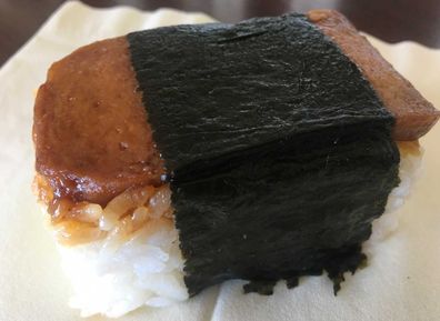 Spam musubi for 7/11