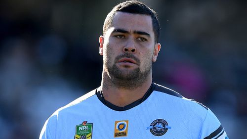 There are accusations Andrew Fifita "broke camp". (AAP)