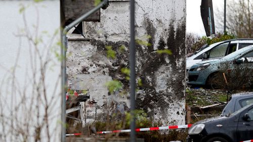 German man blows himself up outside family house after argument