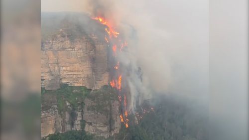 The relentless threat of bushfire is beginning to wear Blue Mountains' locals down as 'the biggest fire Australia has ever seen' continues its march of destruction.