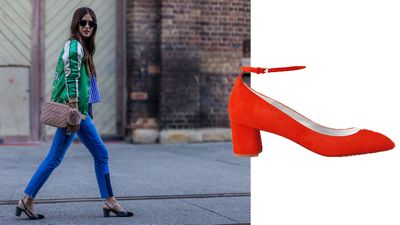 <p>For fans of the vertiginous, altitutude sickness-inducing stiletto, look away now.</p>
<p><br />
The street style set have defined a new kind of sexy in the form of the low block heel -&nbsp;sans&nbsp;the risk of a rolled ankle.</p>
<p><br />
Playing perfectly into the low-fi, masculine influences of the season, the low block heel balances femininity with practicality and enough comfort to keep you running between appointments all day. Bonus: it's kind of a timeless classic.</p>
<p><br />
Pair loafer-leaning styles with a cropped jean and playful prints with feminine separates for the final word in down-low chic.</p>
