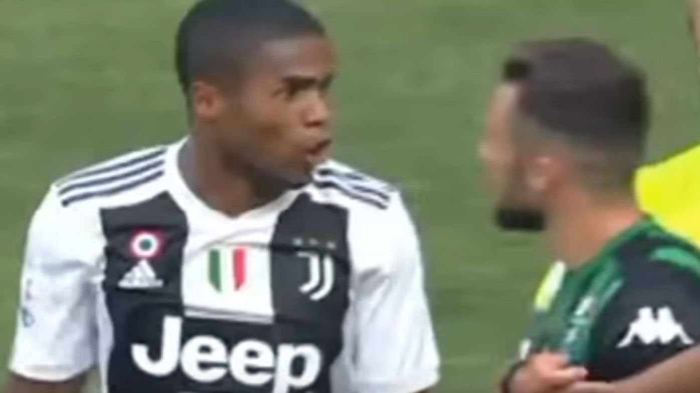 Juventus winger Douglas Costa gets four-game ban for spitting