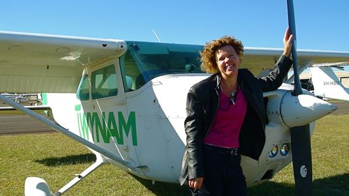 Catherine Fitzsimons, 55,  is the chief flying instructor with WardAir Flight Training in Bathurst. 