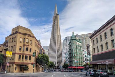 Transamerica Pyramid in San Francisco, California