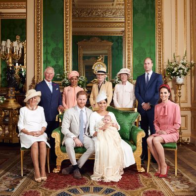 The Duke and Duchess of Sussex paid tribute to Diana at Archie's christening. 