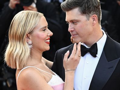Scarlett Johansson Colin Jost