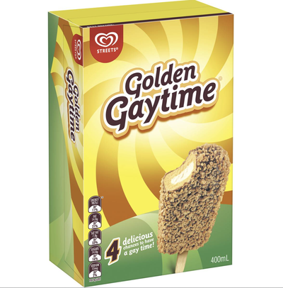 Golden Gaytime Streets Ice Cream Original