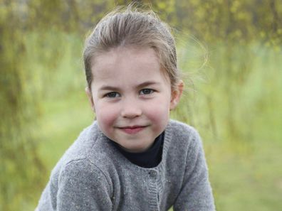 Princess Charlotte at Kensington Palace ahead of her 4th birthday.