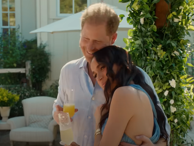 Prince Harry and Meghan Markle in the trailer for Netflix's With Love, Meghan