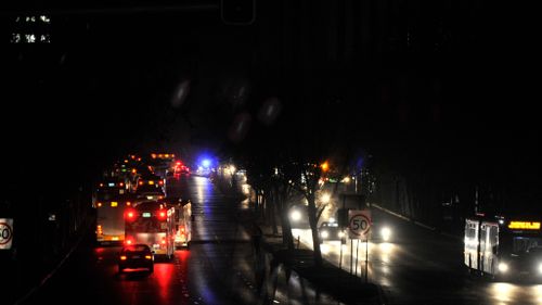 Adelaide drivers and pedestrians were left in darkness during the blackout last September. (AAP file image)