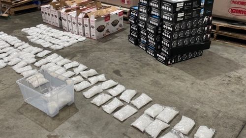 Port Botany BBQ heaters ice drug bust