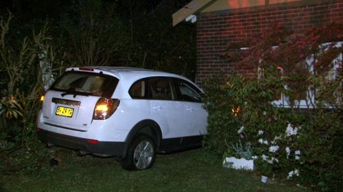 Driver flees and abandons passengers after ploughing into 85-year-old man's bedroom