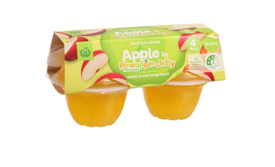 Woolworths Apple In Pineapple Jelly - 21.6 grams