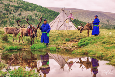 Trek with reindeer tribes of Mongolia