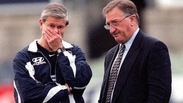 David Parkin then Carlton Coach and John Elliott in 1999