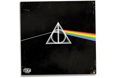 Holy Hogwarts! Some of rock's most iconic album covers have been given a magical makeover.