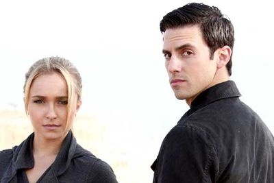 <B>The couple:</B> Hayden Panettiere dated her co-star Milo Ventimiglia; she played cheerleader Claire Bennett, and he played Peter Petrelli, whose brother Nathan was secretly Claire's father. Though we're not sure if dating your onscreen niece is any more palatable than dating your onscreen sister...