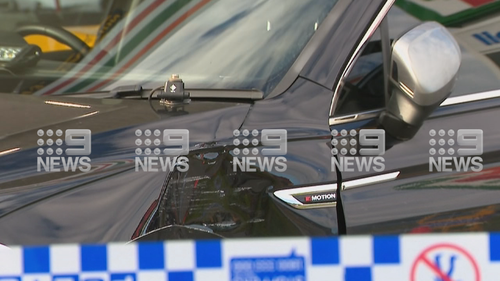 An unmarked police car was damaged after the 40-year-old allegedly rammed it in a separate incident.