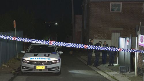 A man was stabbed in Punchbowl, Sydney, overnight.