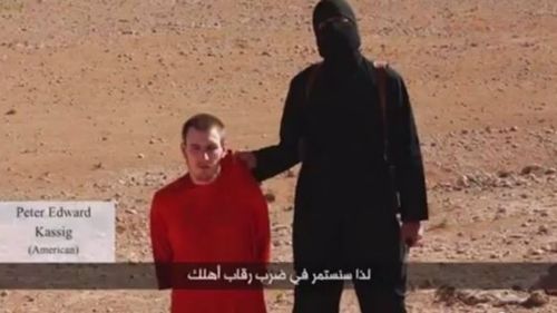 Peter Kassig was paraded in an earlier ISIL execution video. (Supplied)