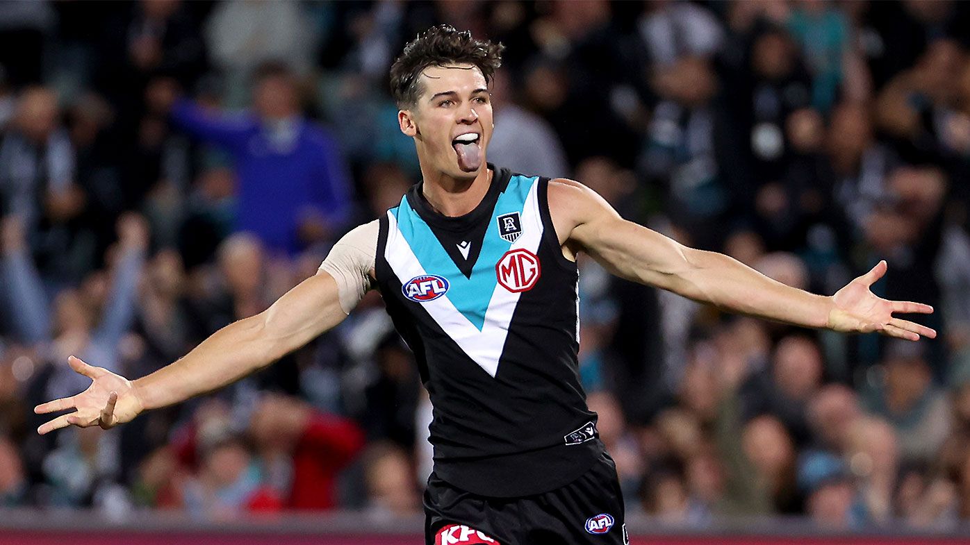 Connor Rozee named Port Adelaide's next captain after signing monster eight-year extension