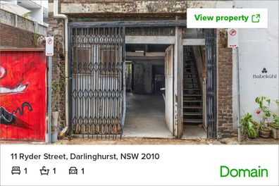 real estate Domain warehouse Sydney sale